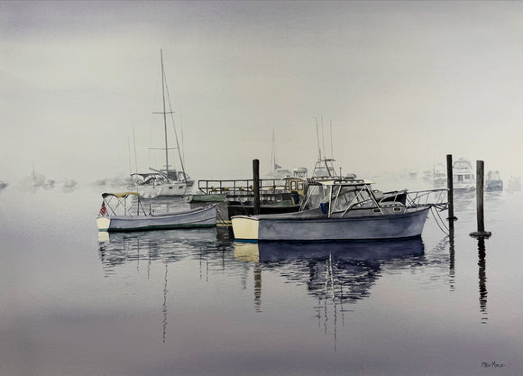 Foggy Morning Edgartown