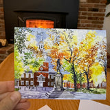 Greeting Card - Behind Independence Hall