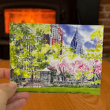 Greeting Card - Rittenhouse Square