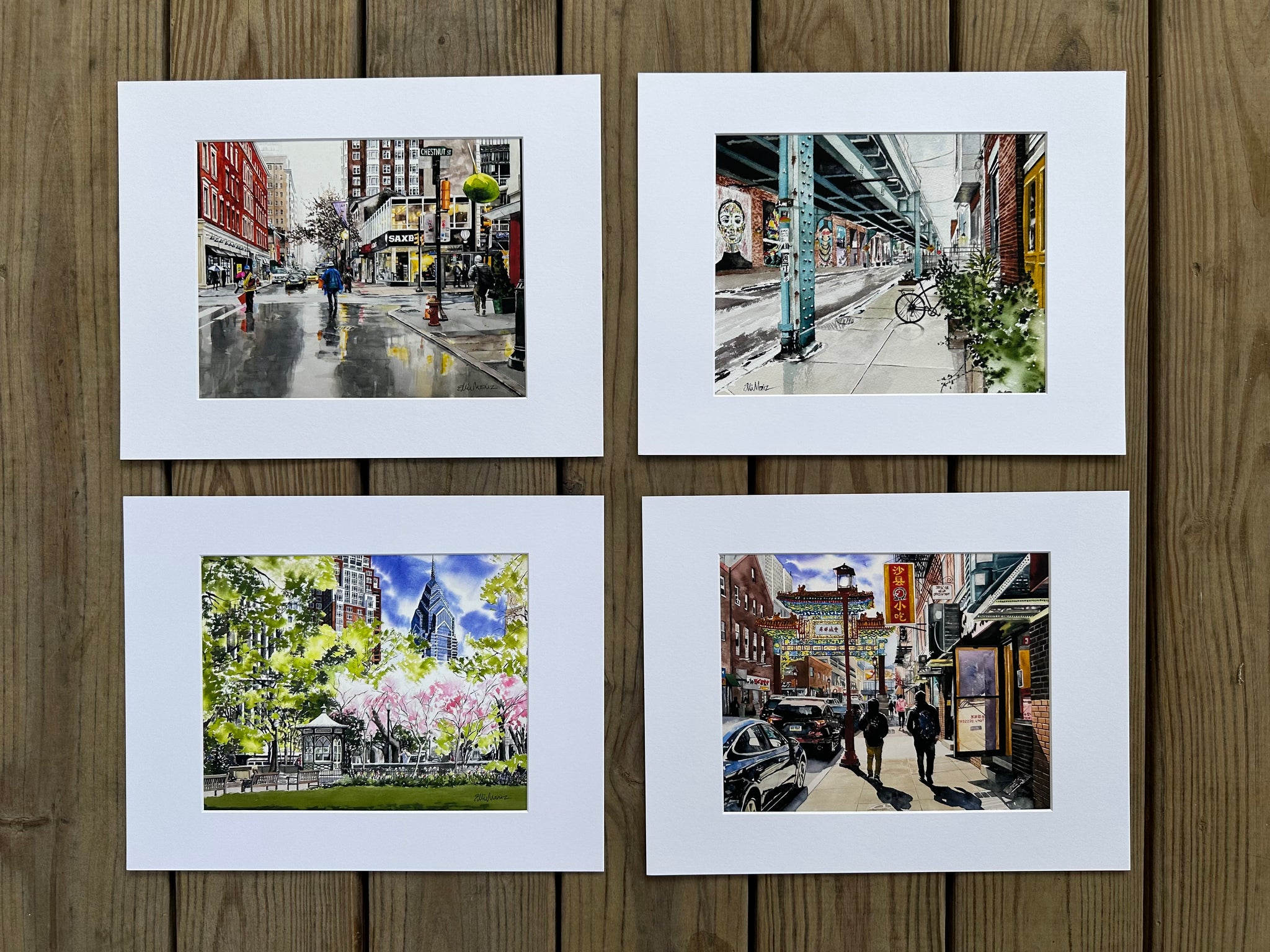Parc Restaurant– Ellie Moniz Watercolors