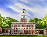Independence Hall - Ellie Moniz Watercolors