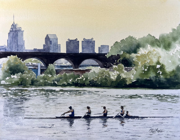 Rowers on the Schuykill